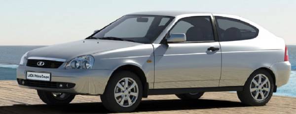 LADA Priora Coupe - новые комплектации, цены.