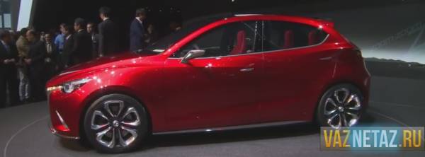 Новая Mazda2 "засветилась" в Интернете.